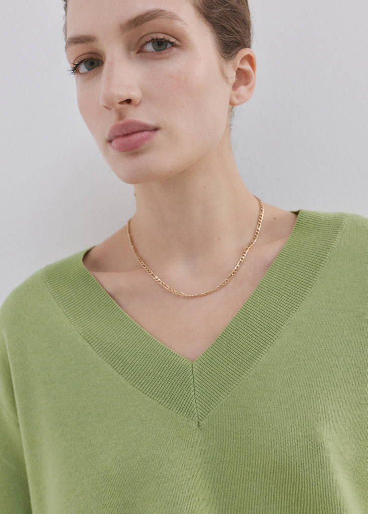 Pull-Over Maille Col En V