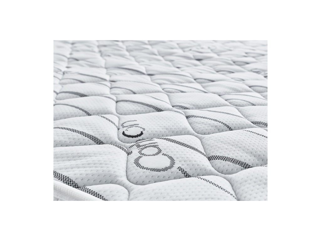 Augustin - Canapé Droit Convertible Ouverture Express - Tissu Bouclette - 160X200