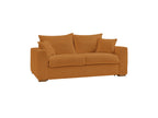 Augustin - Canapé Droit Convertible Ouverture Express - Tissu Bouclette - 160X200