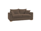 Augustin - Canapé Droit Convertible Ouverture Express - Tissu Bouclette - 160X200