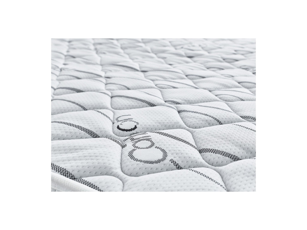 Augustin - Canapé Droit Convertible Ouverture Express - Tissu Bouclette - 160X200