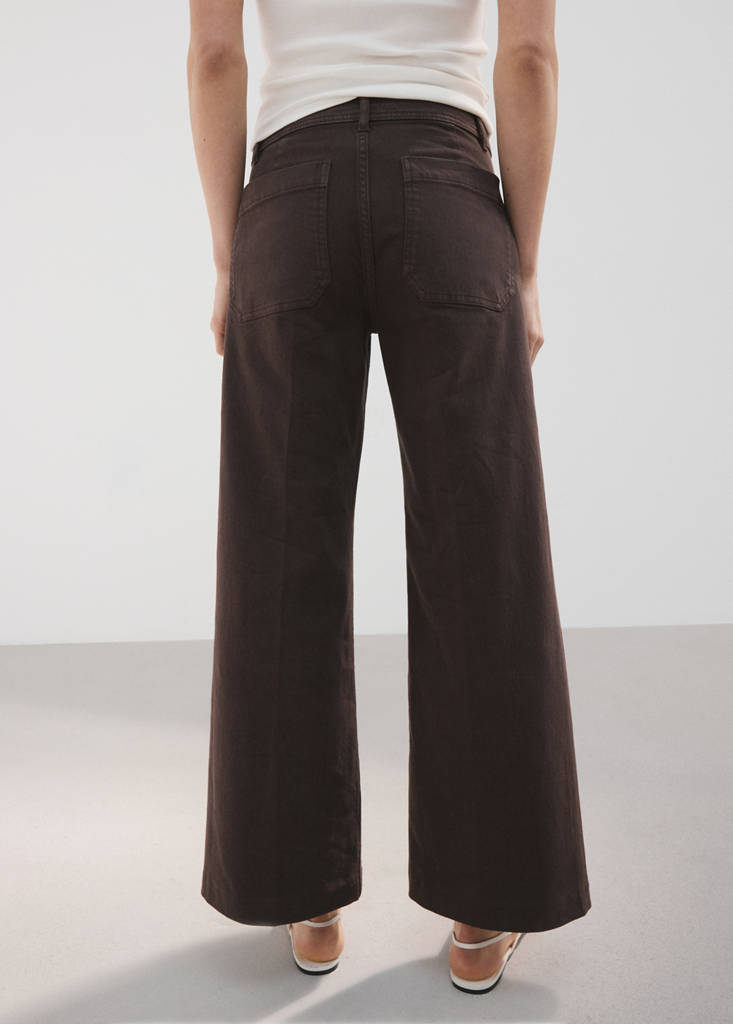 Wijde Jeans Met Zakken