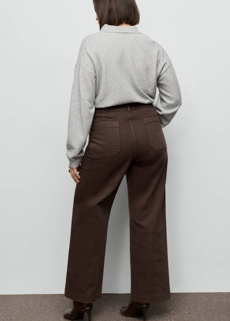 Wijde Jeans Met Zakken