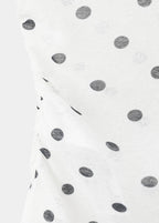 Prikket T-Shirt Med Bustier