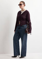 Cardigan Droit Maille Fine