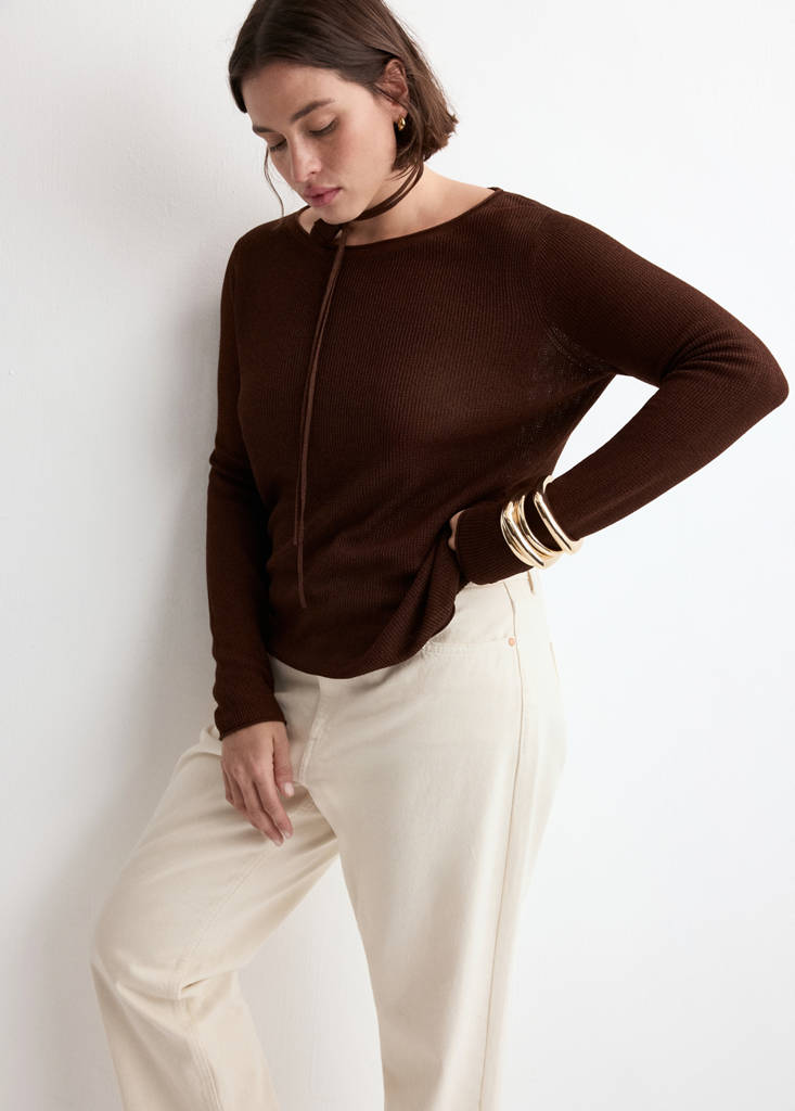 Pull-Over En Maille Fine