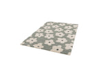 Suzy - Short-Pile Rug - Floral Pattern - Blue