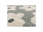 Suzy - Short-Pile Rug - Floral Pattern - Blue
