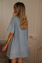 Vestido vaquero Zaho - Azul