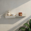 Estantería Mural Decorativa En Metal Vlnt123Kr - Beige Suave