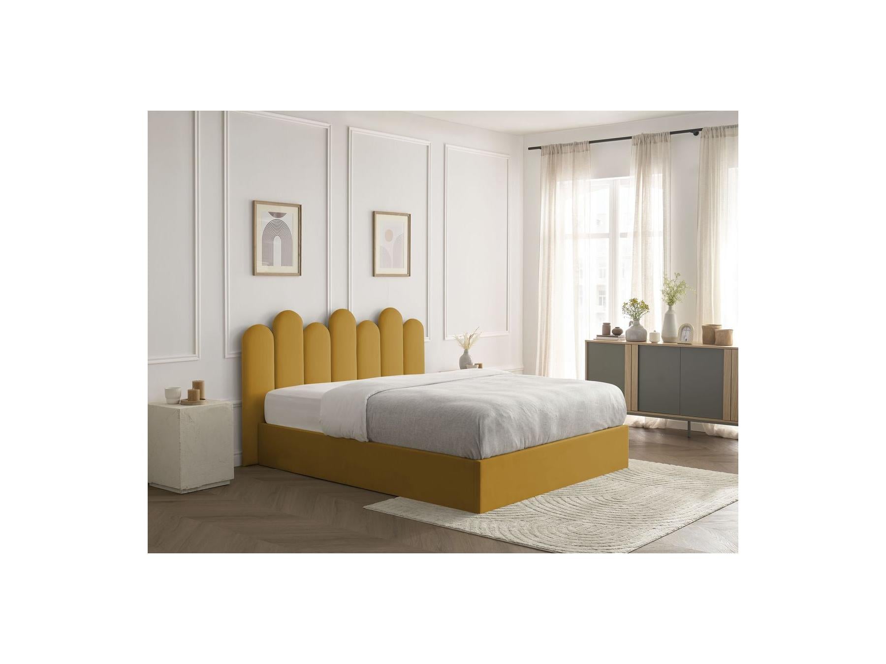 Badja - Storage Bed - Velvet