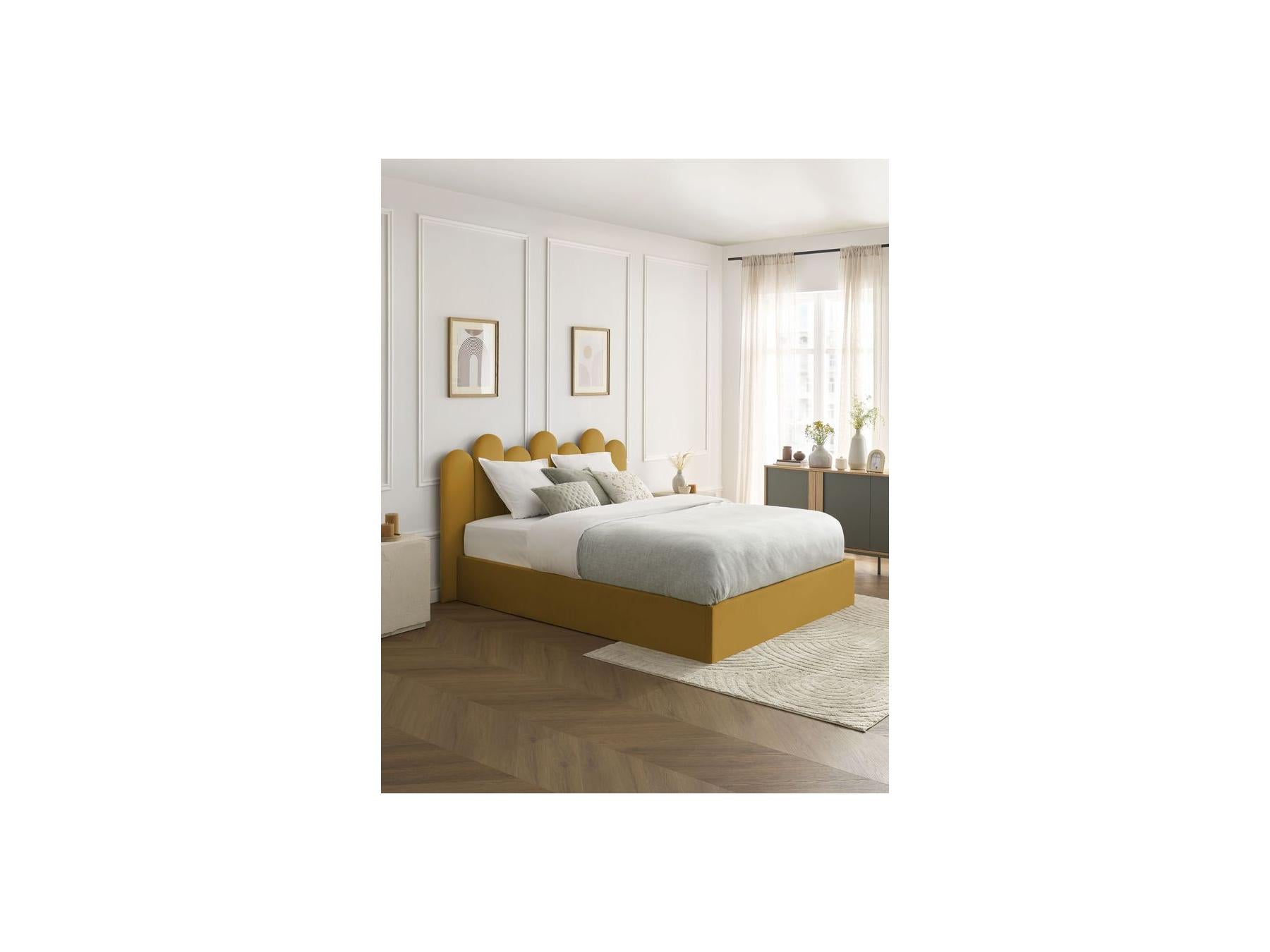 Badja - Storage Bed - Velvet