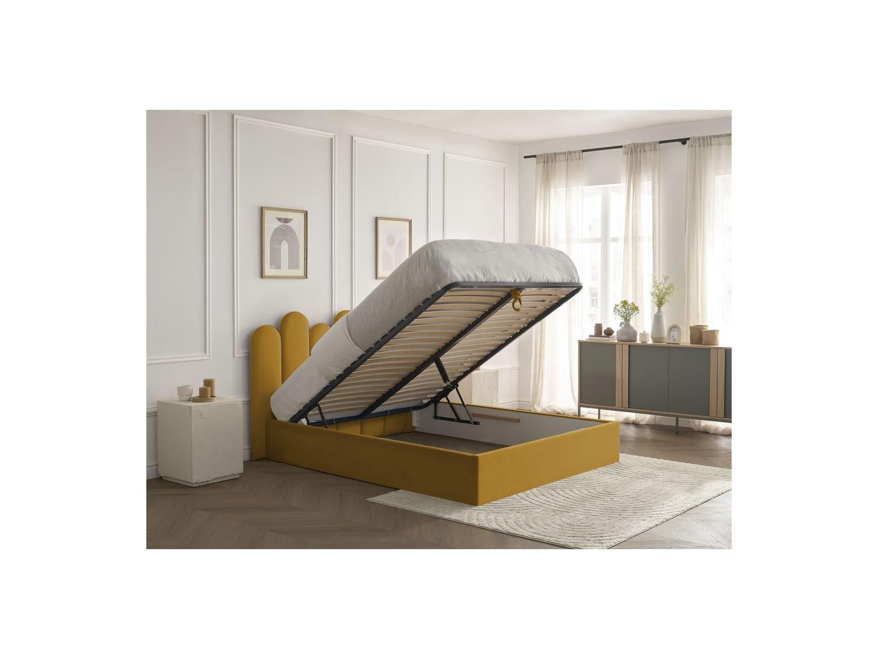 Badja - Storage Bed - Velvet
