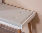 Banco Bohem - Blanco / Roble