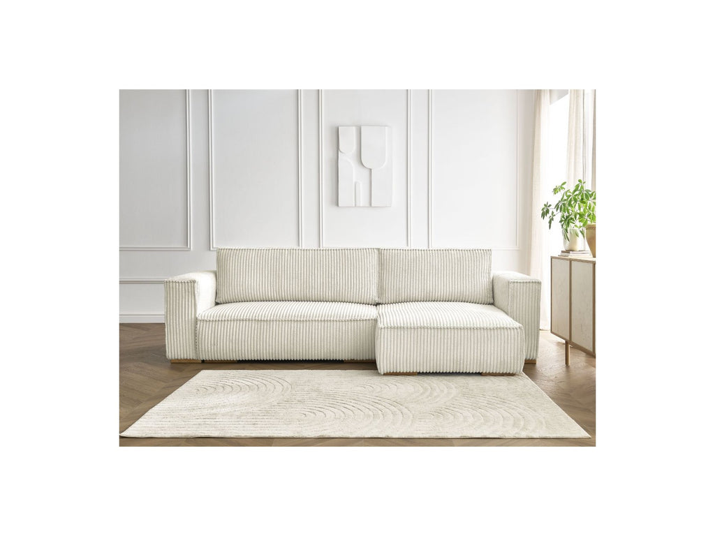 Chelsea - Reversible Corner Sofa Bed with Storage - Soft Wide-Rib Corduroy