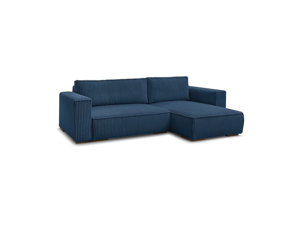 Chelsea - Reversible Corner Sofa Bed with Storage - Soft Wide-Rib Corduroy