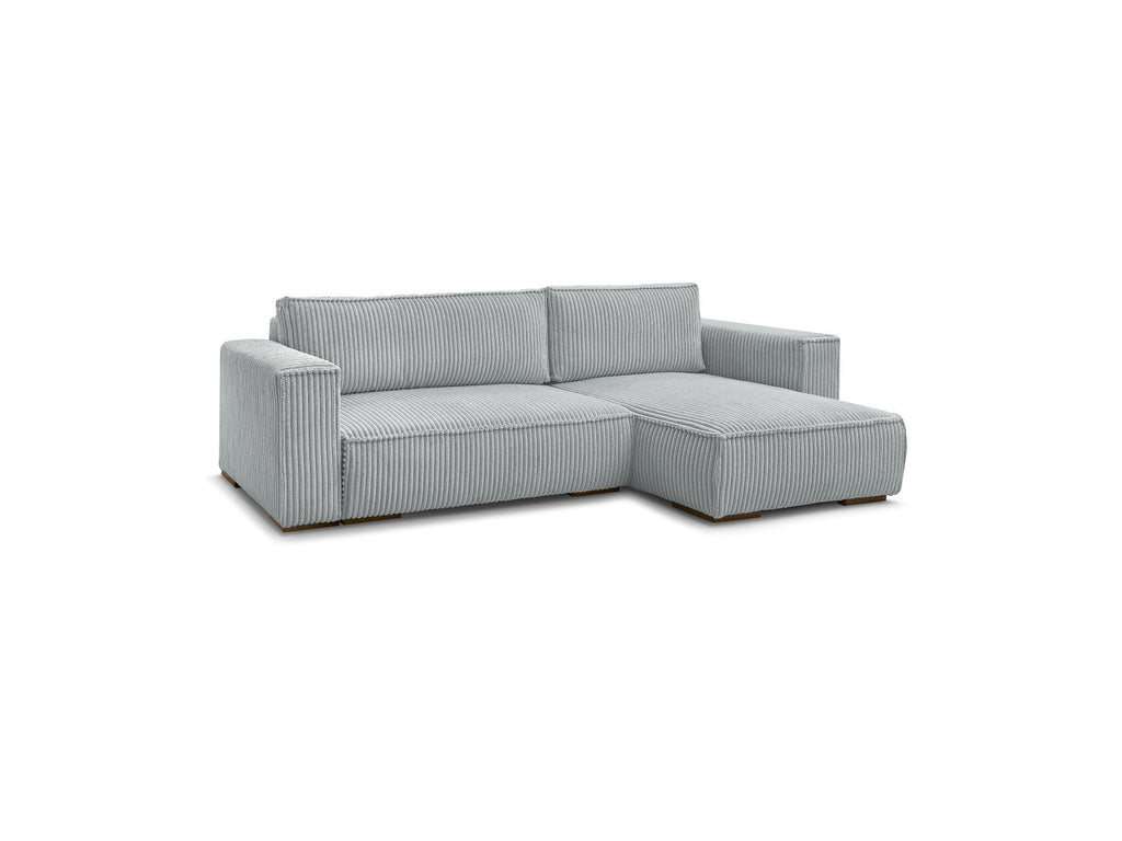 Chelsea - Reversible Corner Sofa Bed with Storage - Soft Wide-Rib Corduroy