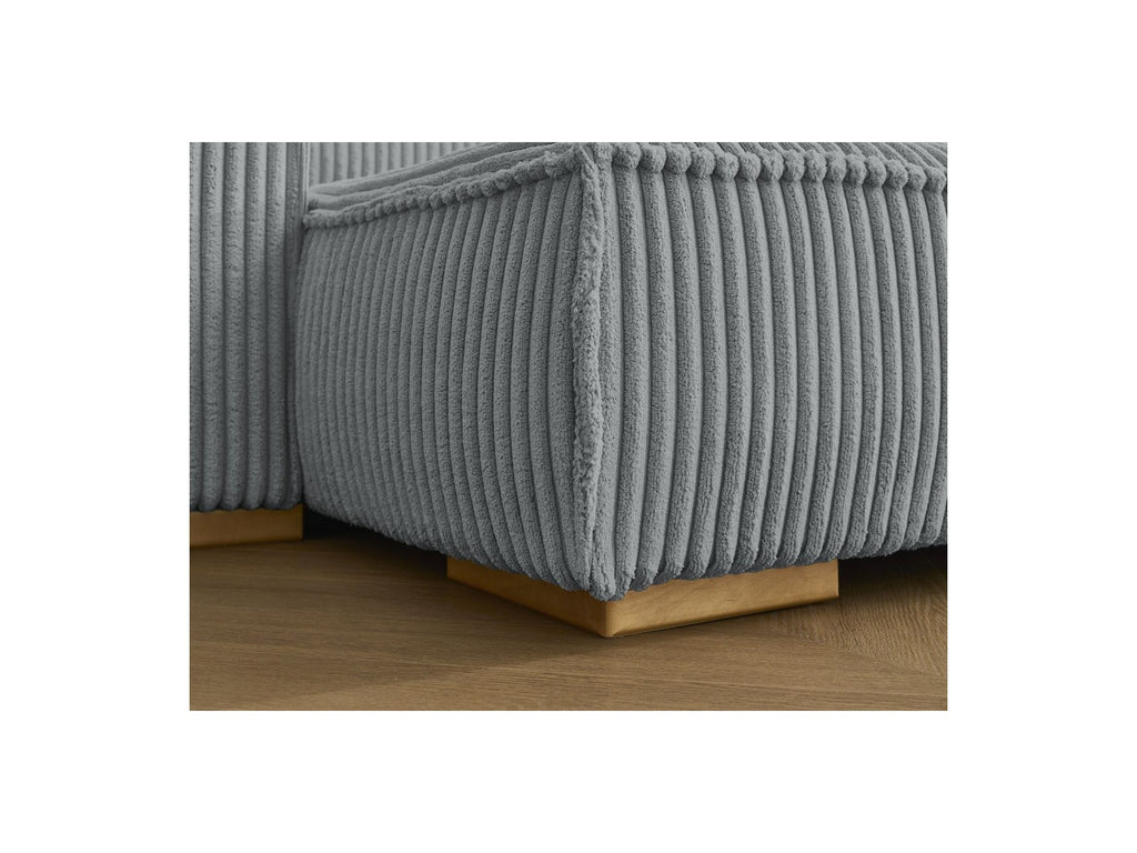 Chelsea - Reversible Corner Sofa Bed with Storage - Soft Wide-Rib Corduroy