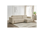 Chelsea - Reversible Corner Sofa Bed with Storage - Soft Wide-Rib Corduroy