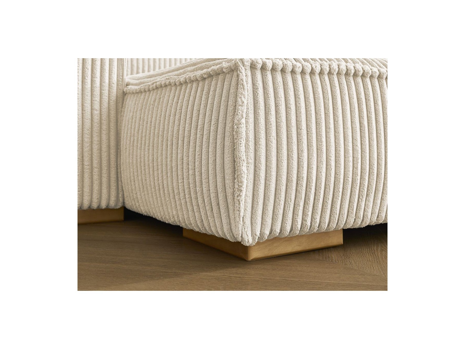 Chelsea - Reversible Corner Sofa Bed with Storage - Soft Wide-Rib Corduroy