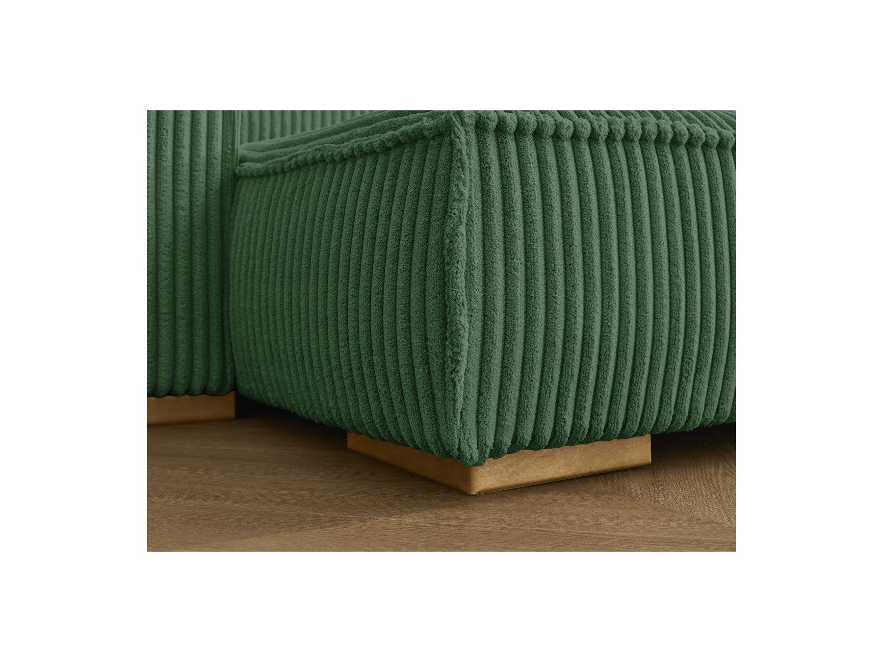Chelsea - Reversible Corner Sofa Bed with Storage - Soft Wide-Rib Corduroy