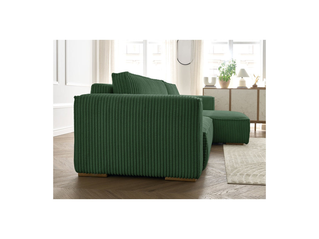 Chelsea - Reversible Corner Sofa Bed with Storage - Soft Wide-Rib Corduroy