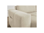 Arsene - Fixed Straight 4-Seater Sofa - Deep Seat - Velvet Fabric