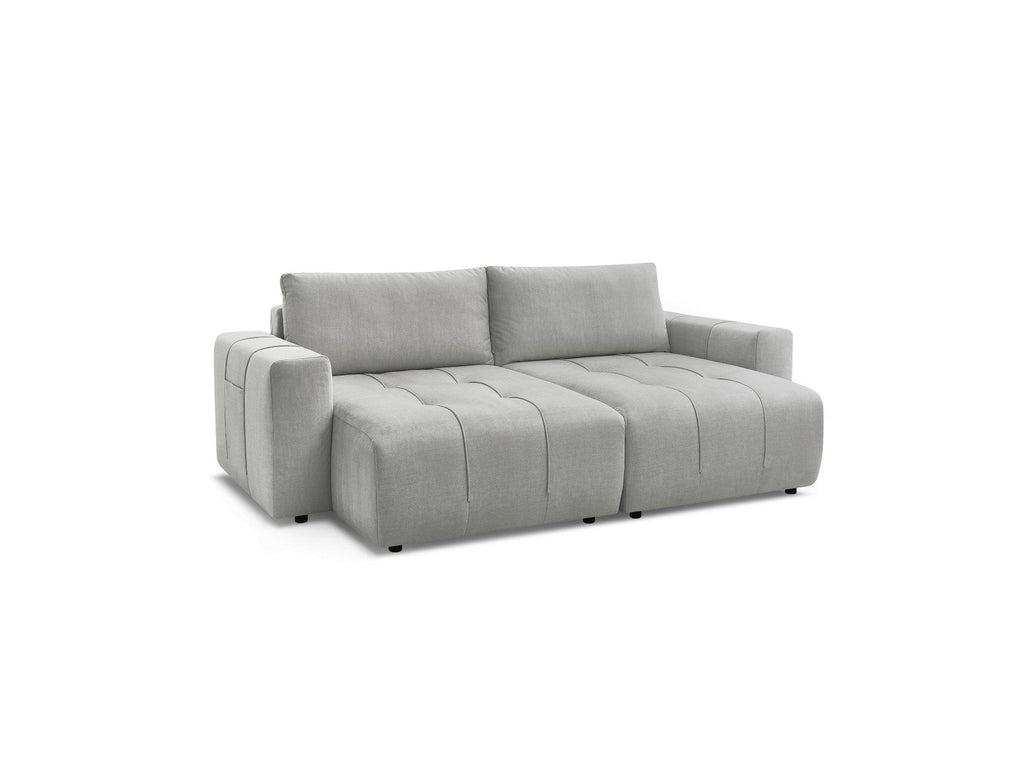 Arsene - Fixed Straight 4-Seater Sofa - Deep Seat - Velvet Fabric
