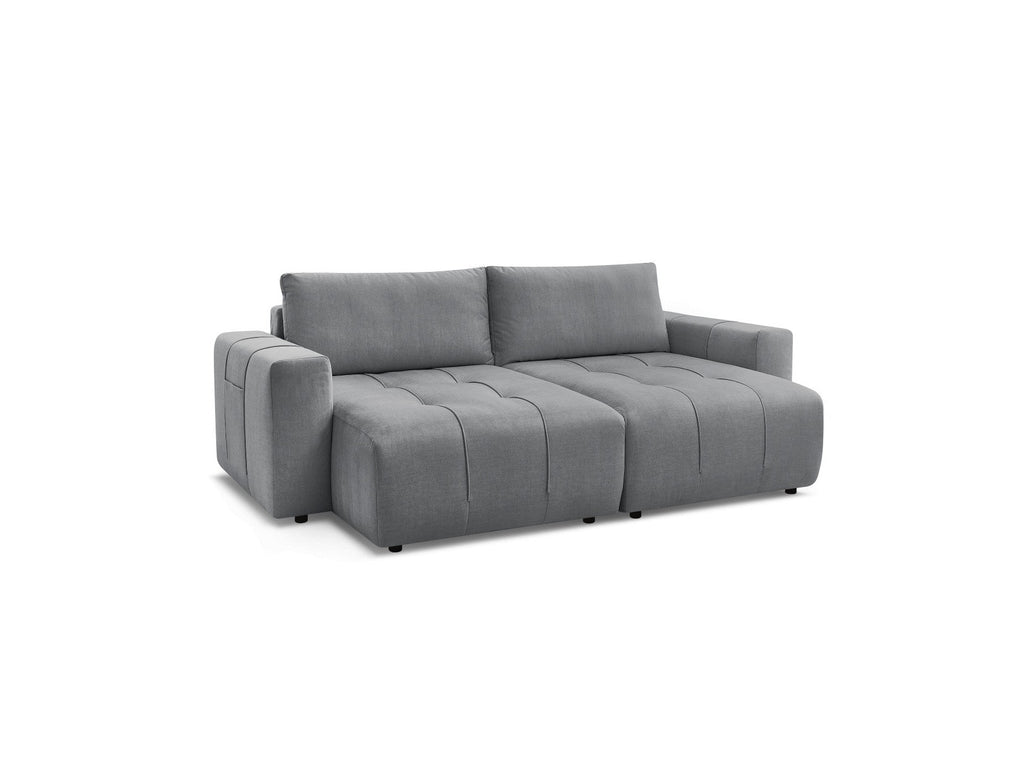 Arsene - Fixed Straight 4-Seater Sofa - Deep Seat - Velvet Fabric