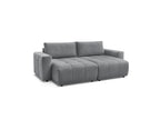 Arsene - Fixed Straight 4-Seater Sofa - Deep Seat - Velvet Fabric