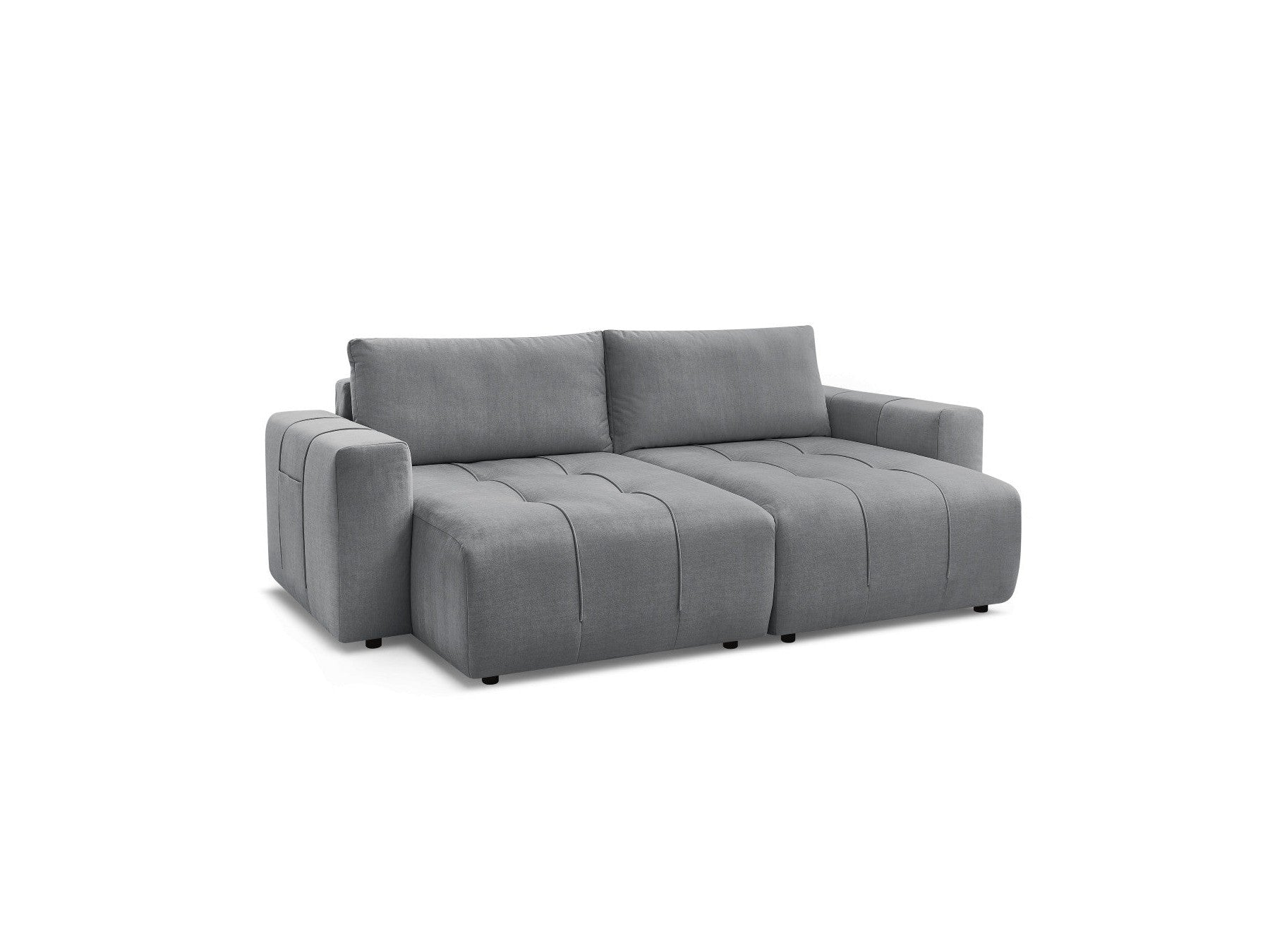 Arsene - Fixed Straight 4-Seater Sofa - Deep Seat - Velvet Fabric