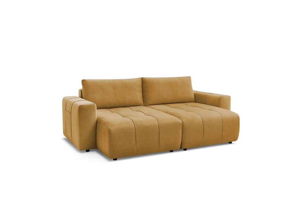 Arsene - Fixed Straight 4-Seater Sofa - Deep Seat - Velvet Fabric