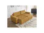 Arsene - Fixed Straight 4-Seater Sofa - Deep Seat - Velvet Fabric