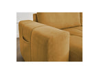 Arsene - Fixed Straight 4-Seater Sofa - Deep Seat - Velvet Fabric