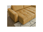 Arsene - Fixed Straight 4-Seater Sofa - Deep Seat - Velvet Fabric