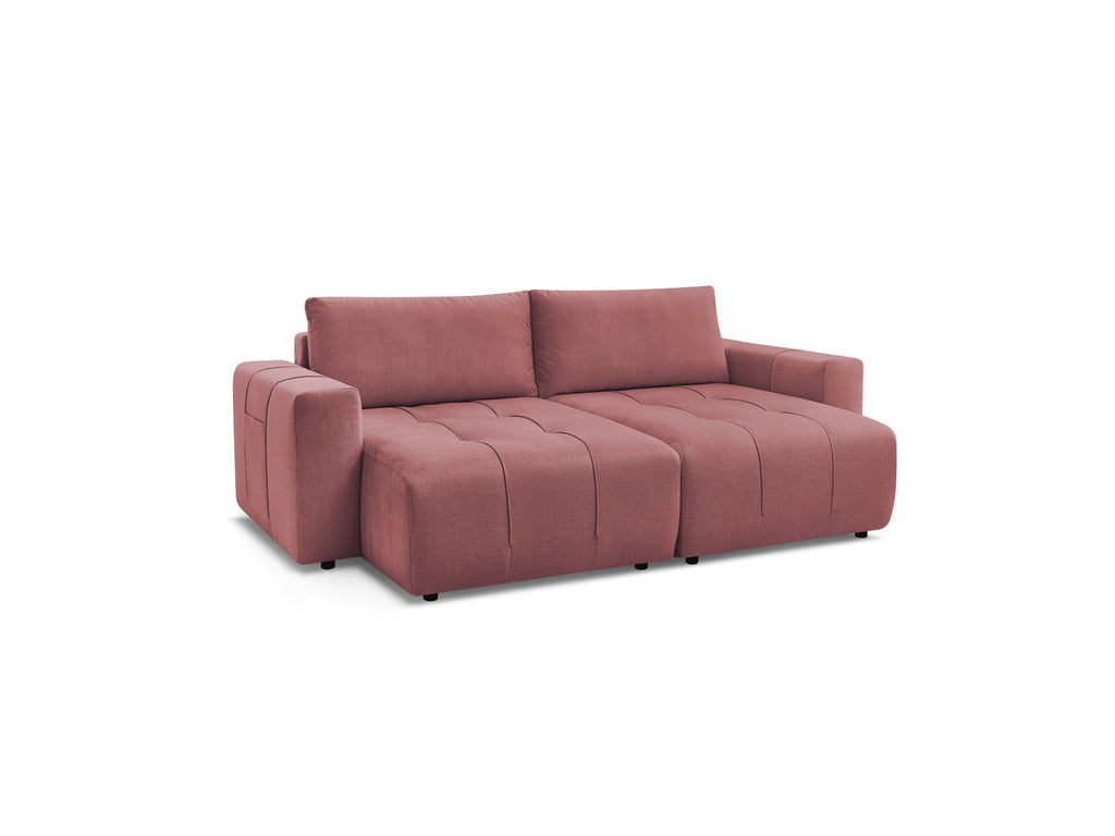Arsene - Fixed Straight 4-Seater Sofa - Deep Seat - Velvet Fabric