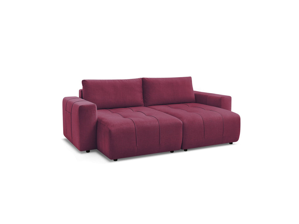 Arsene - Fixed Straight 4-Seater Sofa - Deep Seat - Velvet Fabric
