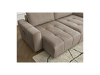 Arsene - Fixed Straight 4-Seater Sofa - Deep Seat - Velvet Fabric