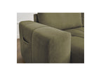 Arsene - Fixed Straight 4-Seater Sofa - Deep Seat - Velvet Fabric