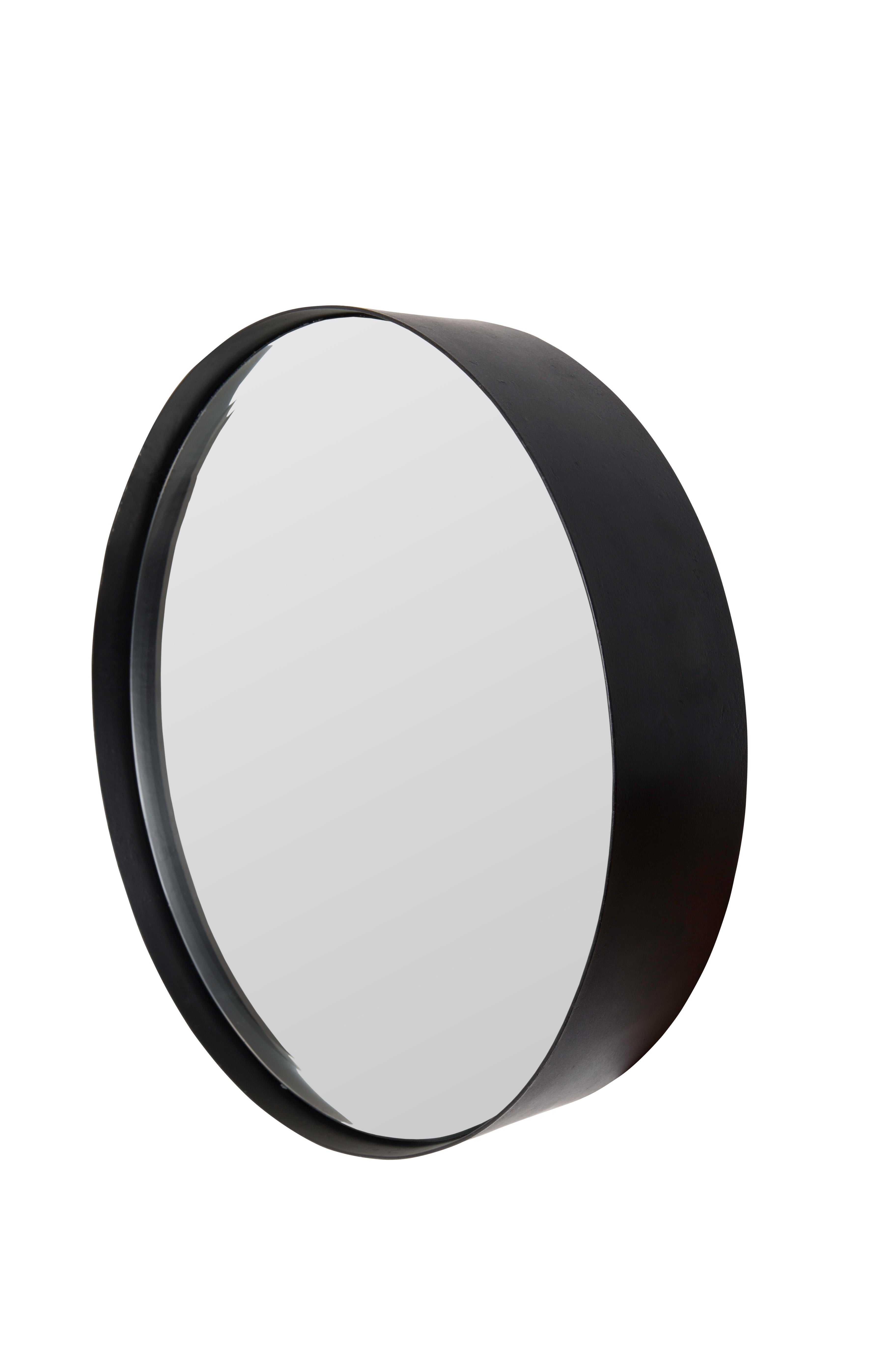 Raj Moyen - Miroir - Acier - Noir