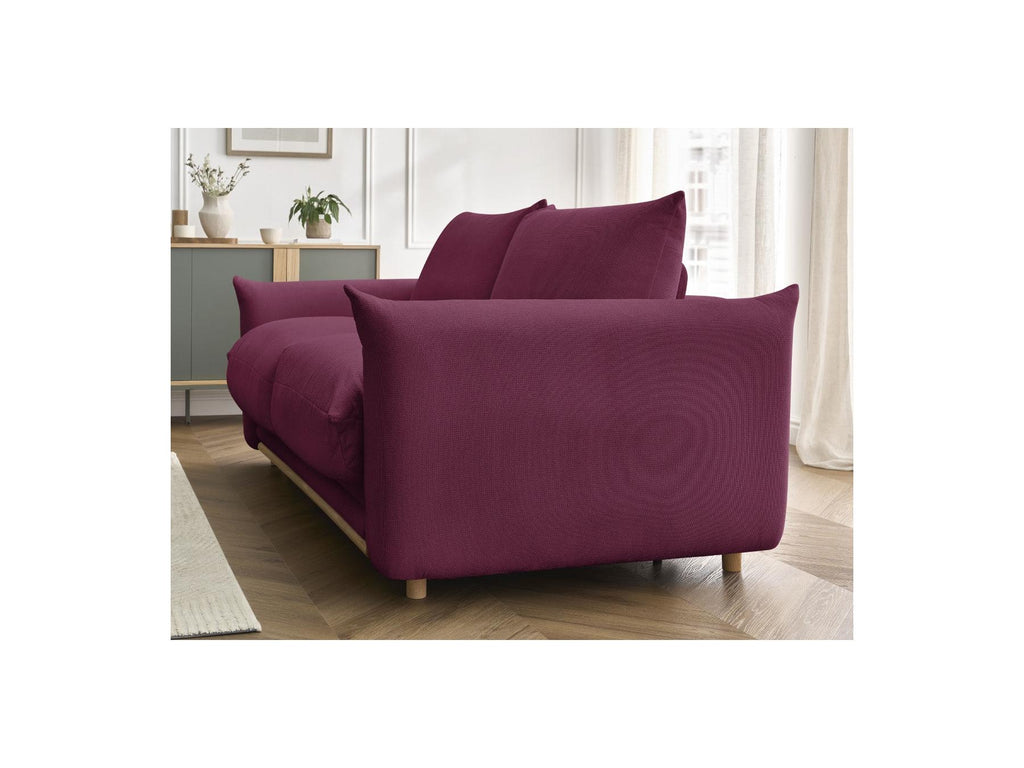 Ernest - Straight Sofa Bed with Express Opening - Smooth Fabric - 140X190