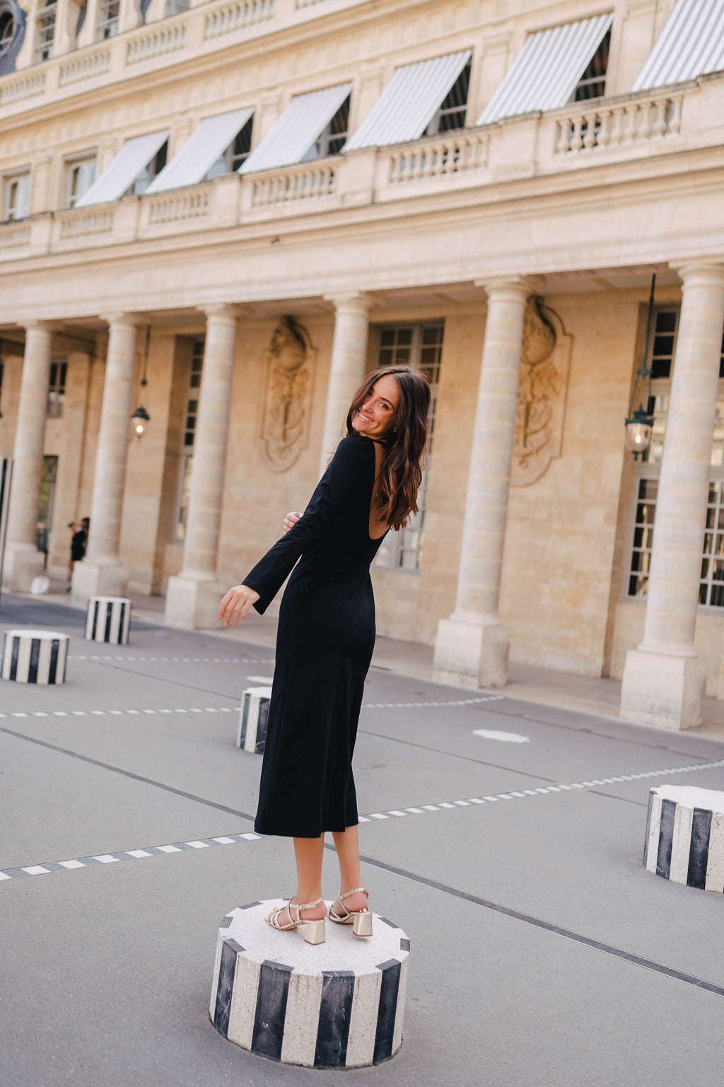 Jurk Charlotte Zwart