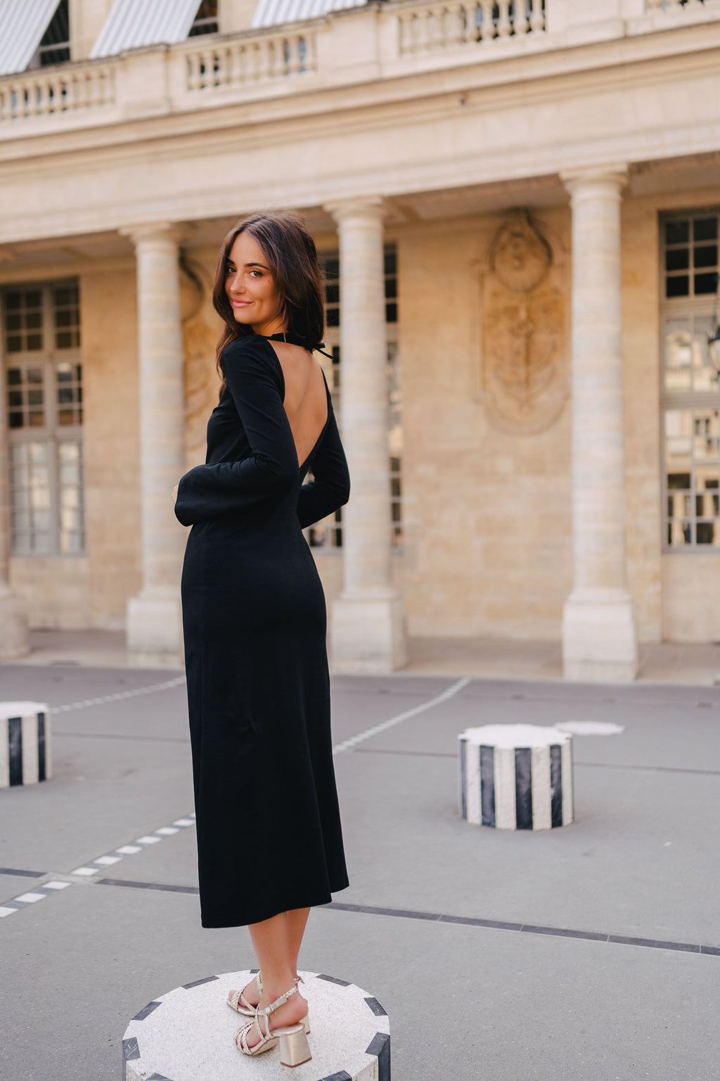 Jurk Charlotte Zwart