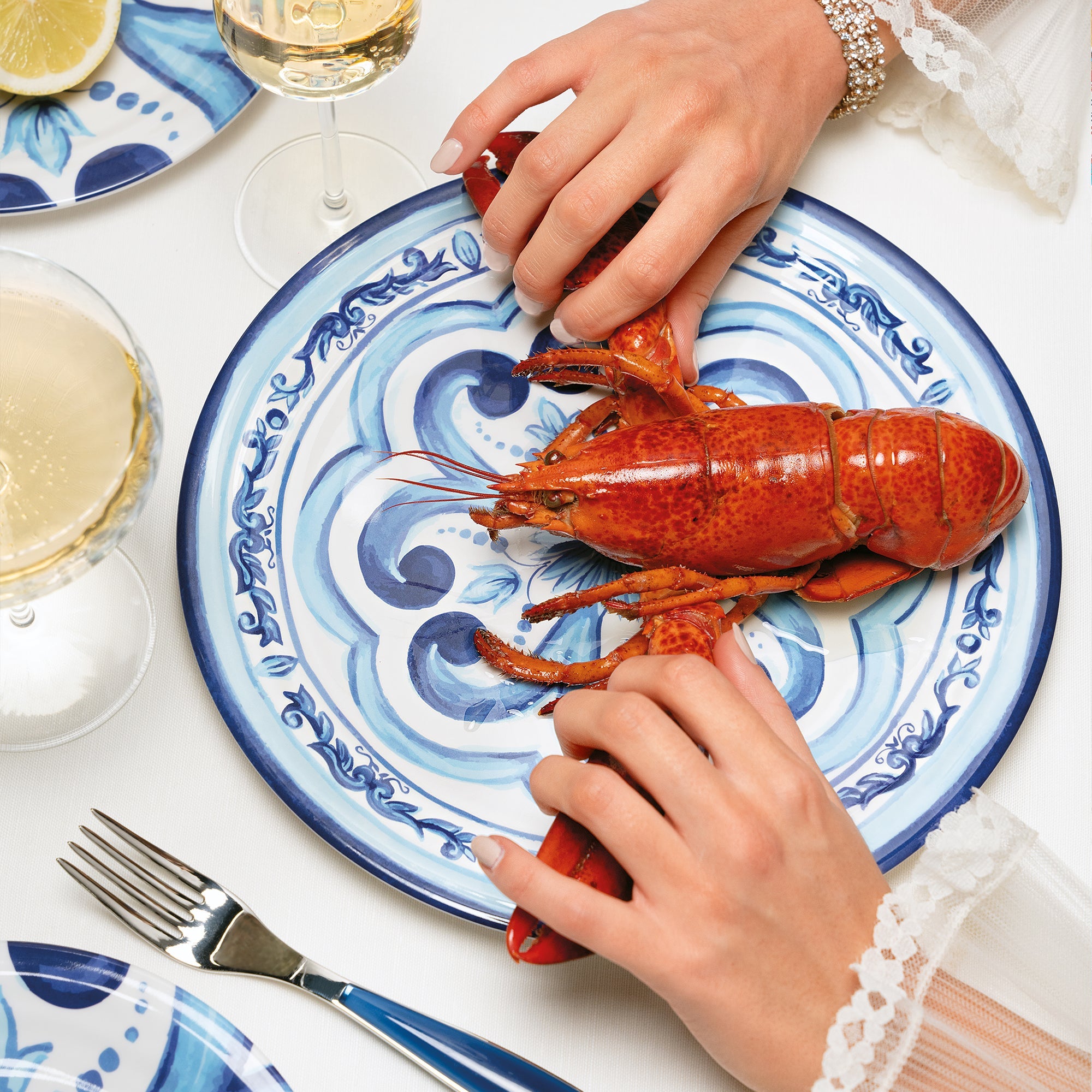 Blues - Dinner Plate