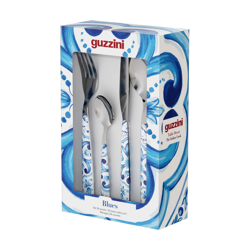 Blues - 24-Piece Cutlery Set
