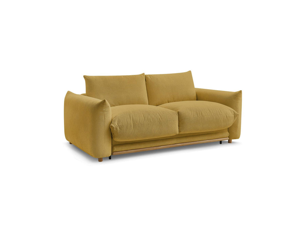 Ernest - Straight Sofa Bed with Express Opening - Smooth Fabric - 140X190