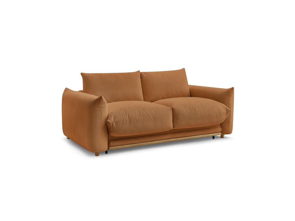 Ernest - Straight Sofa Bed with Express Opening - Smooth Fabric - 140X190