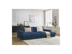 Fixed Straight 4-Seater Compact Sofa Deep Seat - Leonard - Corduroy
