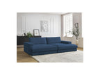 Fixed Straight 4-Seater Compact Sofa Deep Seat - Leonard - Corduroy