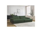 Fixed Straight 4-Seater Compact Sofa Deep Seat - Leonard - Corduroy